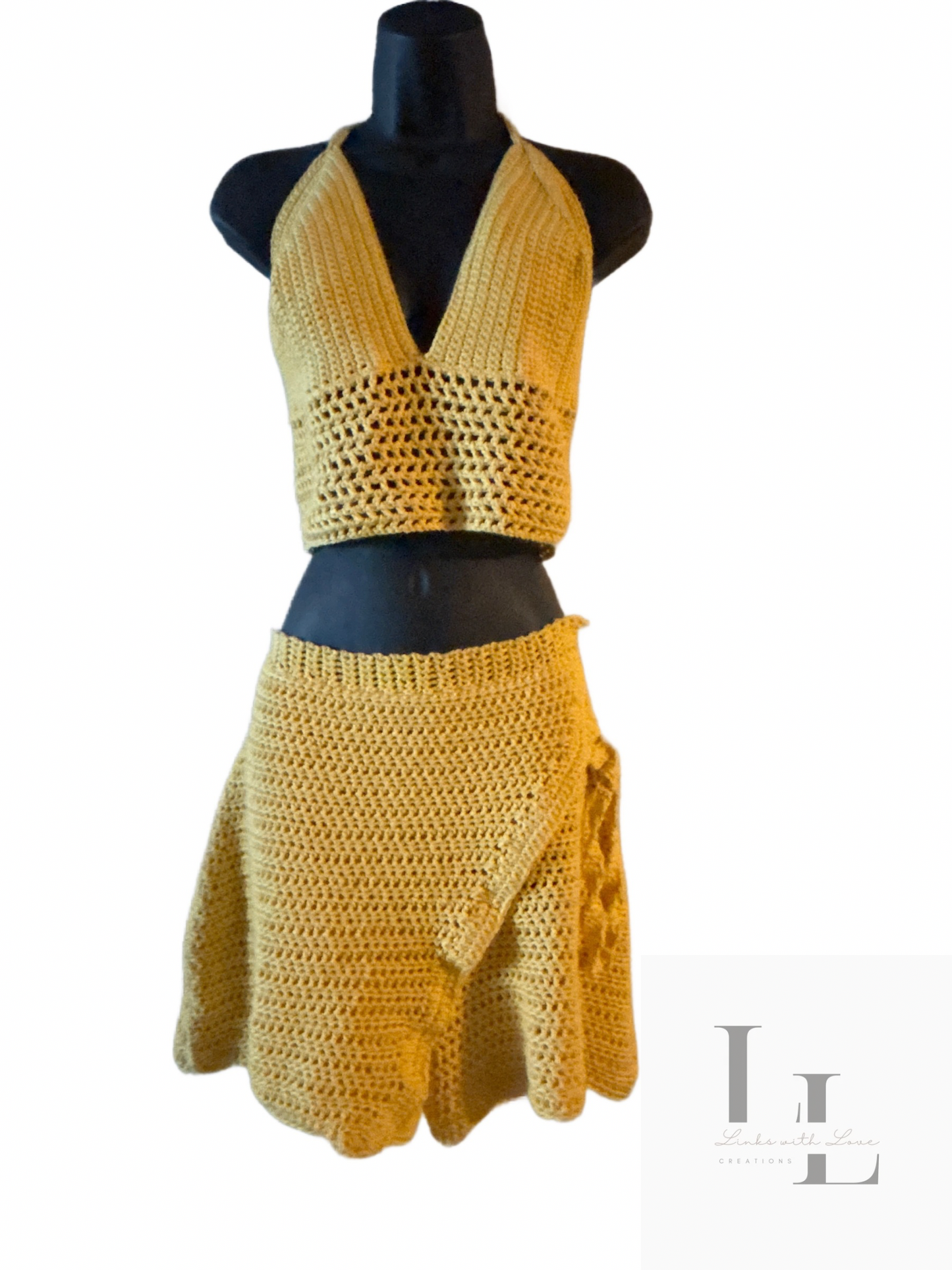 Skort & Crop Top Set