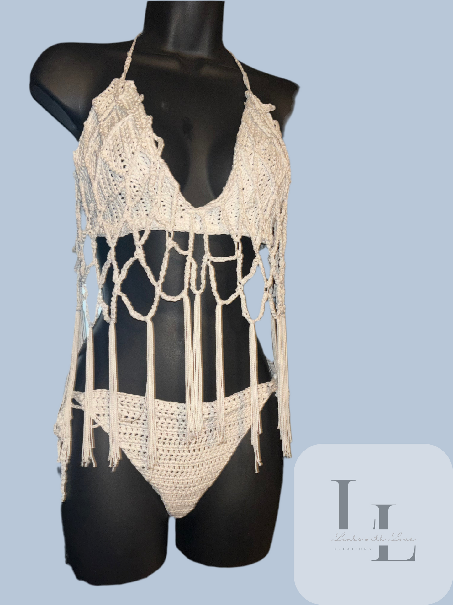 2-Piece Bikini with Tassels