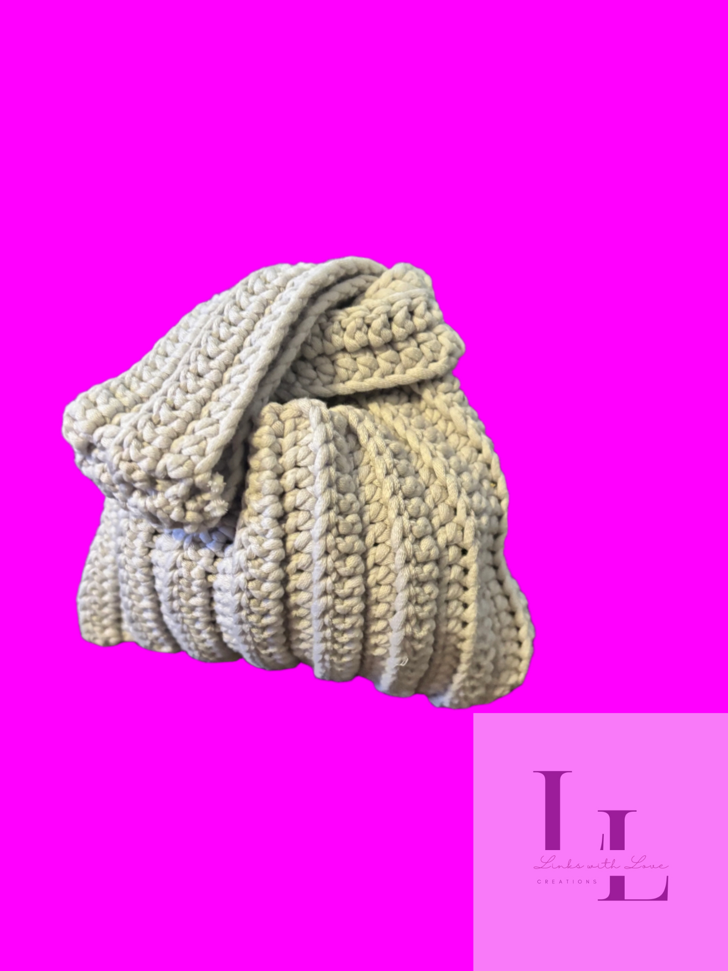 Knotted Crochet Handbag