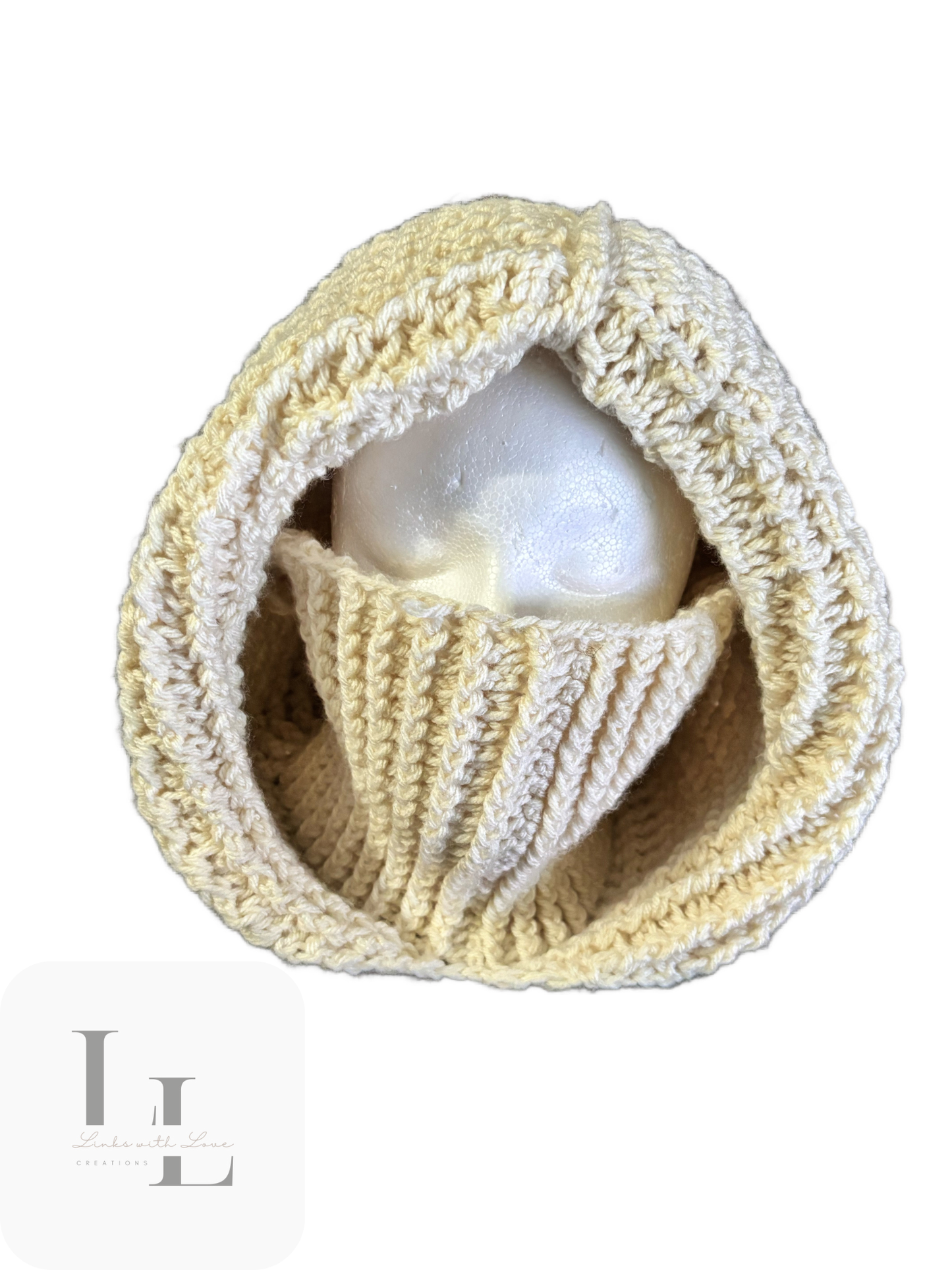 Crochet Turtleneck Hood