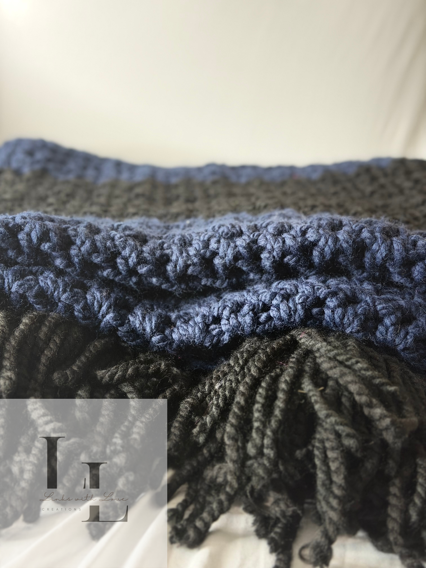 Black and Blue Blanket