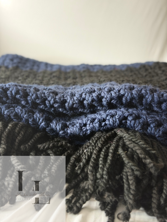 Black and Blue Blanket