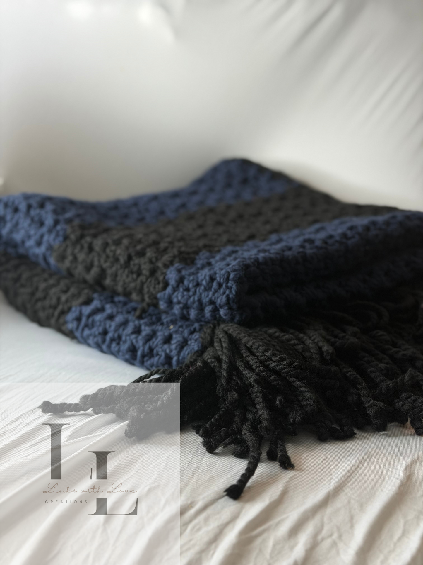Black and Blue Blanket